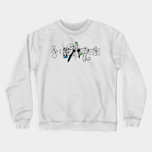 Music is a story Crewneck Sweatshirt